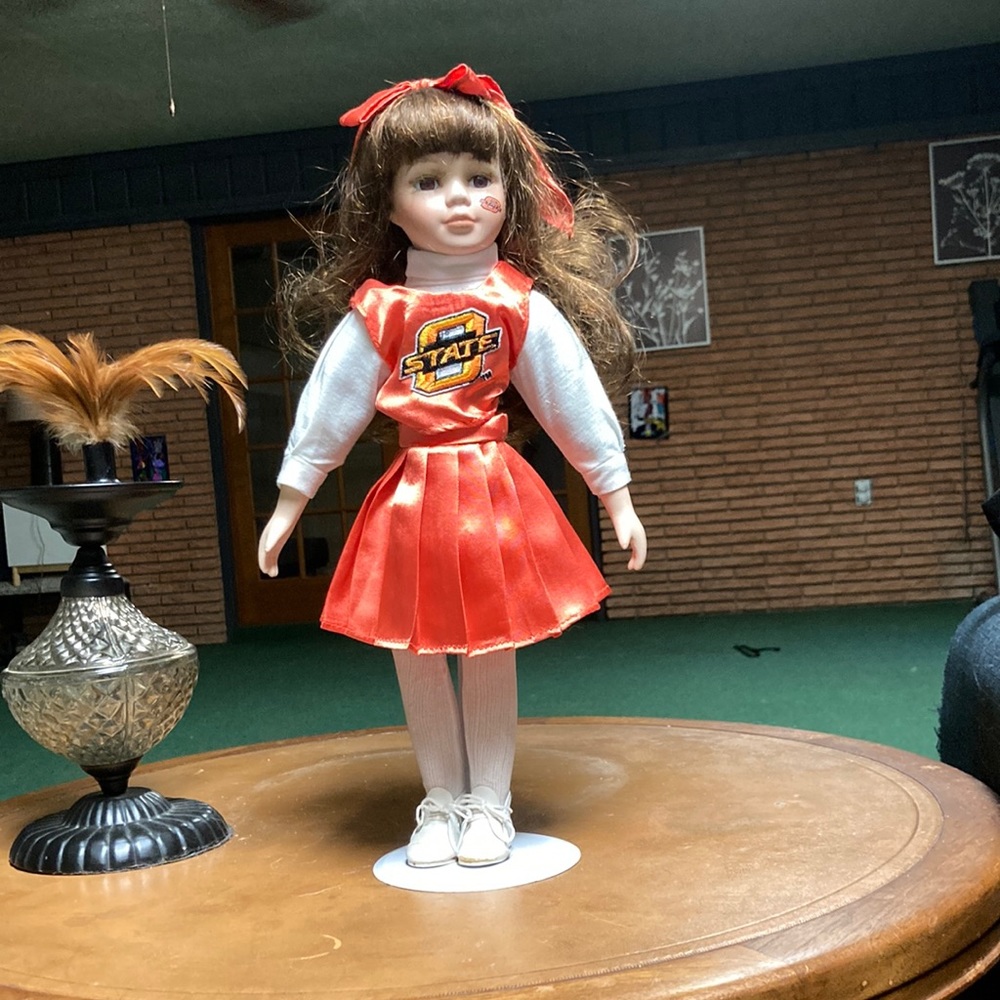Antique glass doll
